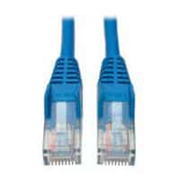 CABLE PATCH TRIPP-LITE N001-010-BL MOLDEADO SNAGLESS, CATEGORIA CAT5E AZUL DE 350MHZ,  RJ45 MACHO/MACHO DE 3.05M (10 PIES)