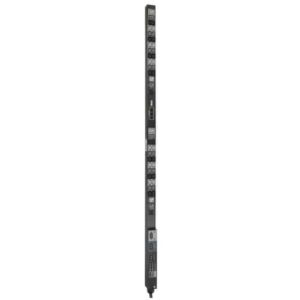 Tripp Lite PDU3MV6L2130 PDU Trifásico de 8.6kW con Medidor Digital, Tomacorrientes de 208V / 120V (36 C13, 6 C19, 6 5-15/20R), L21-30P, Cable de 1.83 m [6 pies], Vertical de 0U, TAA