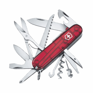 Navaja Victorinox de Bolsillo Mediana Huntsman Lite de 21 Funciones con Luz LED   17915T