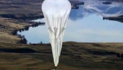 Loon consiste en una red de globos aerostáticos, diseñados para que las personas que viven en áreas remotas tengan conectividad a Internet.