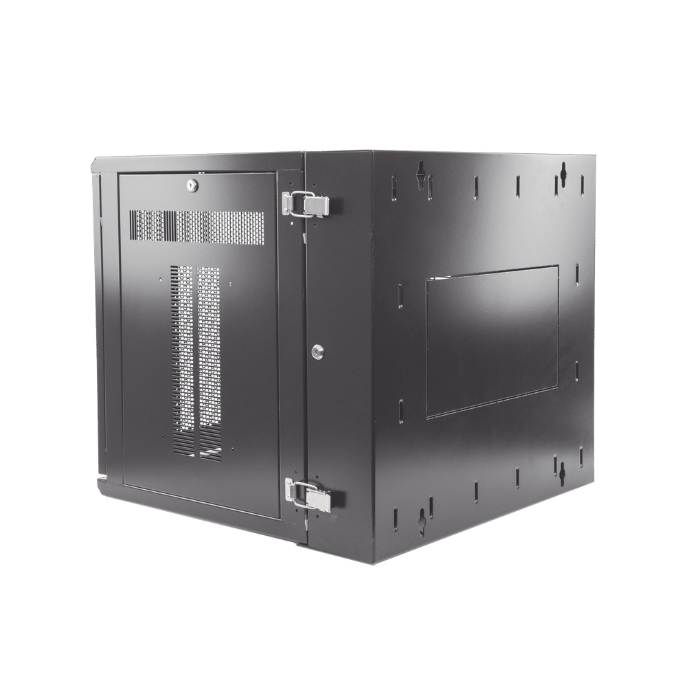 Gabinete PanZone de Montaje en Pared, de 19in, Puerta Ventilada, 12 UR, 635mm de Profundidad, Color Negro PZWMC12P | Humberto Chacon Gabinete PanZone de Montaje en Pared, de 19in, Puerta Ventilada, 12 UR, 635mm de Profundidad, Color Negro  PZWMC12P - Image 3