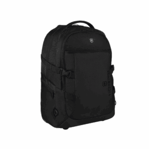 Mochila VX Sport EVO con Ruedas, Mango Telescópico y Correas al Hombro. Fabricada en Poliéster Negro repelente al Agua. Backpack on Wheels.   611-425