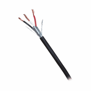 CAJA DE 305 METROS DE CABLE BLINDADO DE 3 X 18 AWG BLINDADO NEGRO