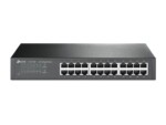 TL-SG1024D, Switch 24 x GigaEth, gabinete metálico 13"