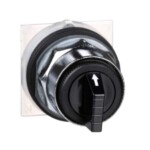 Cabeza selector negro, 30mm, 3 posiciones fijas. 9001KS46B Schneider Electric  9001KS46B