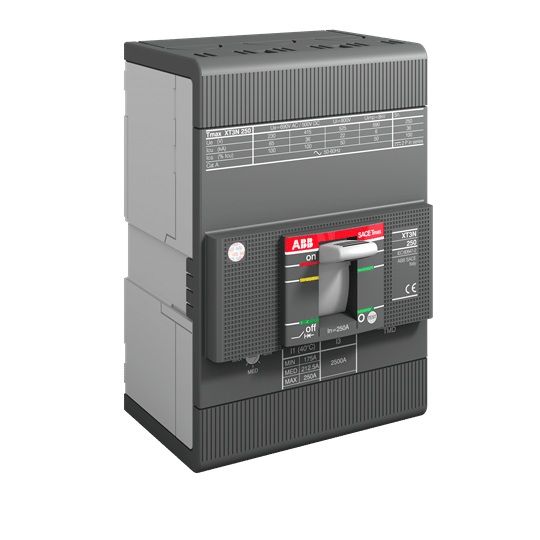 1SDA068058R1 ABB INTERRUPTOR TMAX XT3N DE 200 AMP. 3 POLOS SIN TERMINALES PARA XT3N 250 TMD 200-2000 3p F F | Humberto Chacon 1SDA068058R1 ABB INTERRUPTOR TMAX XT3N DE 200 AMP. 3 POLOS SIN TERMINALES PARA XT3N 250 TMD 200-2000 3p F F - Image 3