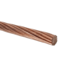Cable Eléctrico de Cobre Desnudo Semiduro 7 Hilos, Cal. 4/0 AWG, Rollo 100 m.
