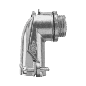 Conector curvo para tubo flexible 1/2"  (13 mm)
