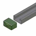Remate Cuadrado para Unicanal 4X2.