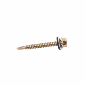 Tornillo Punta Broca Sello Montado 6.5 X 50 mm (1/4" X 2") Caj. C/100pz.