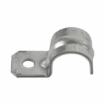 Abrazadera tipo Uña para Tubo Conduit Pared Gruesa y Conduit PVC de 1 1/4" (32 mm).