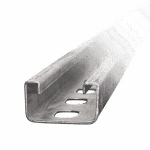 Unicanal Perforado 4 X 2 cm X 3 m / Calibre 12 / Galv. Electrolítico.