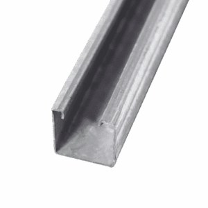 Unicanal Sólido 4 X 4 cm X 3 m (Galvanizado en Caliente).