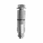 Taquete Expansor Tipo Z de 3/16" x 1 1/2" (INCLUYE TORNILLO).