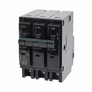 MCB - Interruptor Termomagnético Enchufable, Serie: B2Q, 3P, 30A, 240V (SKU:1002297) B2QP330E