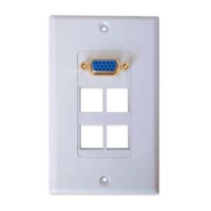Tapa - Faceplate BROBOTIX 087311, Color blanco