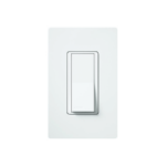 Apagador convencional On/Off, 15 Amp un solo polo.: CA1PSWHS