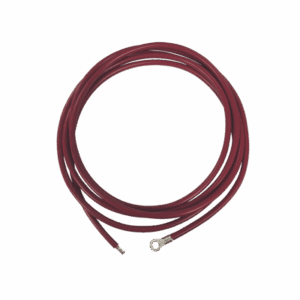Cable para Controlador 3.0 m, Rojo, Calibre 8 AWG con Terminal de Ojo en un Extremo CBL-8AWG-3R