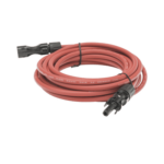 Cable Fotovoltaico, 2.5 m, Rojo, Calibre 10 AWG con Terminal MC4-M en Ambos Extremos CBLMC42P5MRED