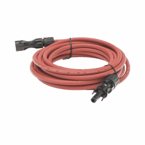 Cable Fotovoltaico, 2.5 m, Rojo, Calibre 10 AWG con Terminal MC4-M en Ambos Extremos CBLMC42P5MRED