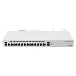 CCR2004-1G-12S+2XS, Ruteador CPU Quad 1700Mhz, RAM 4G, 1xGigaEth, 12x10G SFP+, 2x25G SFP28, RouterOS L6