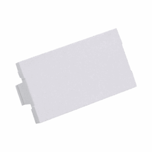 Módulo de tapa ciega (Inserto Ciego), de 1/3, Color Blanco Mate, 1 Pieza  CHB2MIW-X