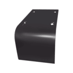 Bajada para cable de 100 mm de ancho, con baño de pintura epóxica en color NEGRO  CH-BAL100EP