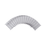 Curva pre-fabricada de 90 grados 54/200 mm de ancho  CHC9054/200EZ
