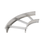 Curva Horizontal de Aluminio de 90° Perfil Z / Peralte 3 1/4" / Ancho 12" / Radio 8" / Incluye Tornillería (CHC90EZ314R8X12AK)  CHC908R8X12AK