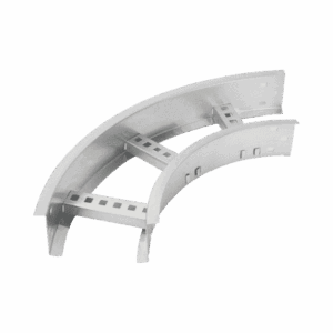 Curva Horizontal de Aluminio de 90° Perfil Z / Peralte 3 1/4" / Ancho 6" / Radio 8" / Incluye Tornillería (CHC90EZ314R8X6AK)  CHC908R8X6AK