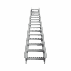 Escalera de Aluminio Portacables / Perfil Z / Peralte 3 1/4" /Paso 9" / Ancho 9" / 3.66 metros / Capacidad Máx. 205 Cables / Incluye Cople Union y Tornillería  CH-E89PX9AK