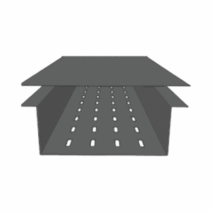 Tapa para fondo perforado de 9"  Perfil Z  CH-FPZT9AL