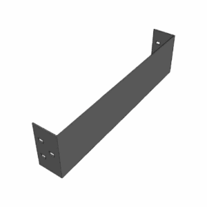 Placa de Cierre para Escalera de Aluminio / Peralte 3 1/4" / Ancho 9" / Incluye Tornillería (CHPCE314X9AK)  CH-PCE89ALK