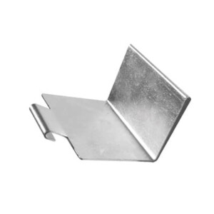 Placa Terminal de 100mm, con acabado Electro Zinc  CH-PLT-100EZ