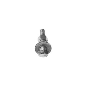 Tornillo cabeza hexagonal de 1/4" x 3", con acabado Electro Zinc (No incluye tuerca, ni arandela)  CH-TCH-6-76