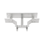 Derivación "T" Horizontal de Aluminio Perfil Z / Peralte 3 1/4" / Ancho 9"/ Radio 8" / Incluye Tornillería  CH-THE8R8X9AK