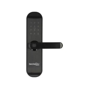 CERRADURA INTELIGENTE CON TECLADO TOUCH, NEGRO, COMPATIBLE CON IOS/ANDROID. CIE202VCDTCW-BD TECNOLITE