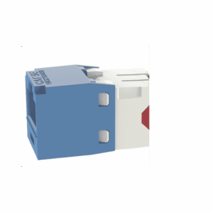 Conector Jack RJ45 Estilo TG, Mini-Com, Categoría 5e, de 8 posiciones y 8 cables, Color Azul  CJ5E88TGBU