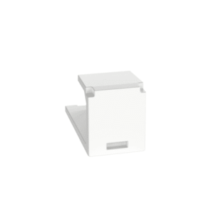 Módulo de tapa ciega (Inserto Ciego), Mini-Com, Color Blanco, 1 Pieza  CMBWH-X