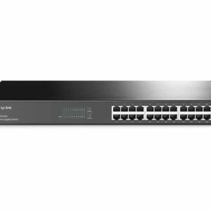 Switch TP-Link Gigabit Ethernet TL-SG1024, 24 Puertos 10/100/1000Mbps, 48Gbit/s, 8.000 Entradas