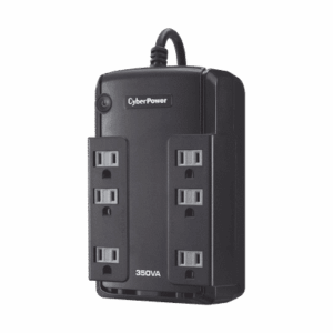 NO BREAK / UPS CYBERPOWER STAND BY 350 VA 255 WATTS 3 AÑOS DE GARANTÍA EN PILA Y EQUIPO. CP350SLG