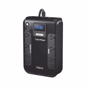 NO BREAK / UPS  CYBERPOWER LCD INTELIGENTE 750 VA 420 WATTS 3 AÑOS DE GARANTÍA EN PILA Y EQUIPO CP750LCD