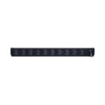 PDU Básico Para Distribución de Energía, Con 10 Tomas NEMA 5-15R Traseras, 1UR, 15 Amp, 120 Vca CPS1215RM