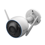 Bala WiFi / 3 Megapixel (2K) / Detección humana / Detección De Vehiculo / Alertas de Voz Personalizables / Sirena / Luz Parpadeante / Colores en Oscuridad / Micro SD / Uso En Exterior: CS-H3-2K