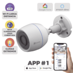 Bala WiFi / 2  Megapixel / Detección humana / Micrófono Integrado / Micro SD / Excelente Vision Nocturna / Exterior: CS-H3C