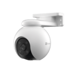 Cámara PT WiFi / 3 Megapixel (2K)  / Detección humana / Sirena / Luz Parpadeante / Colores en Oscuridad / Micro SD / Preset / Exterior: CS-H8-2K