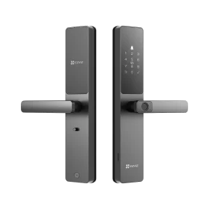 Cerradura Inteligente / Wi-Fi / Bluetooth  / Códigos Temporales Para Visitantes / Lectura de Huella / Lectura de Tag / Contraseña /  Botón para Timbrar / Apertura Remota /  Alarma Anti-intrusión /  No Requiere HUB CS-DL05-R200