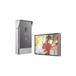 Videoportero IP Conexión a 2 Hilos / Con Monitor Wi-Fi para Interior / Frente de Calle  IP65 Uso Exterior Protegido / Cámara 3 Megapíxel / Llamada a la App / Apertura remota  / Soporta 2 Puertas / Ranura para Micro SD  CS-HP7
