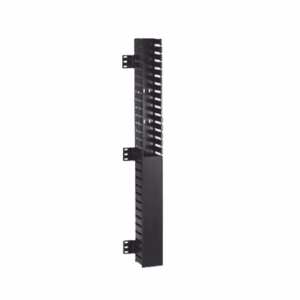 Organizador Vertical IN-Cabinet, Sencillo (Solo Frontal), Para Uso Con Gabinetes Panduit, Montaje Frontal en Riel de Rack, 40 UR, 2.25 in de Ancho, Color Negro  CWMPV2340