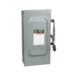 Interruptor de seguridad, 100 A, NEMA 1. D323N Schneider Electric  D323N